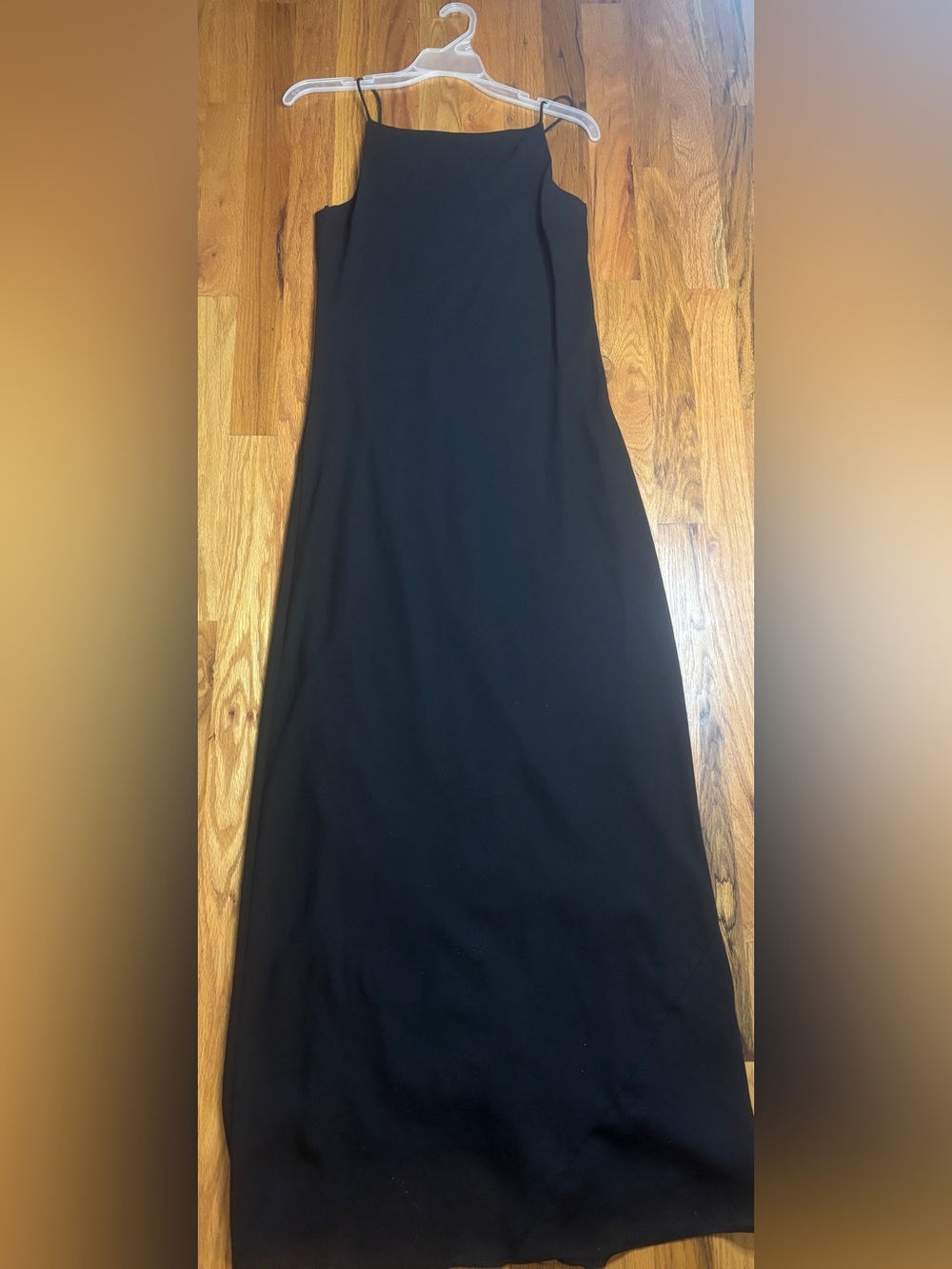 Alyn Paige Black Maxi Slip Dress